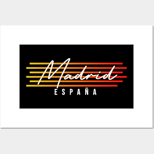 Madrid Spain Souvenir Gift Posters and Art